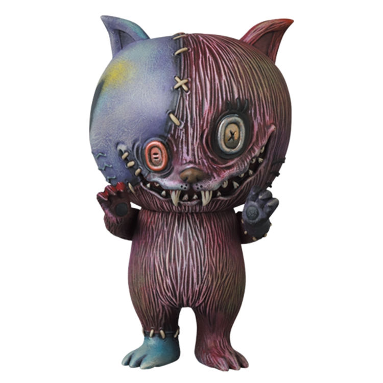 Grey Purple Medibutton by Mames