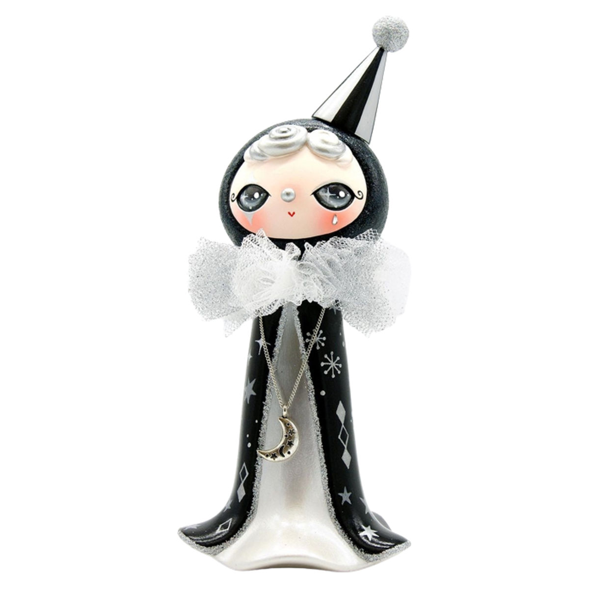 Black and Silver Clown