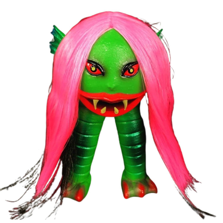 Pink and Black Hair Amabi by Cure Toys