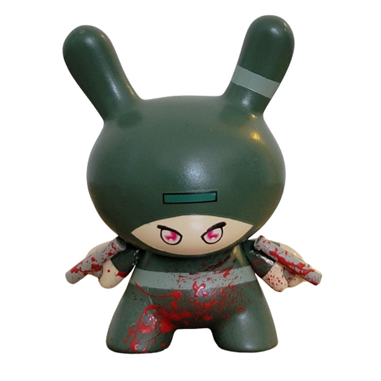 Bloody Ninja 3" Dunny by Unknown
