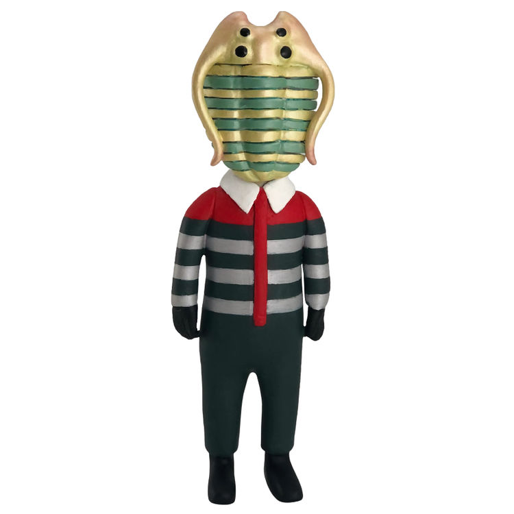 Grey Jumpsuit Trilobite Kiddo by Doubleparlour