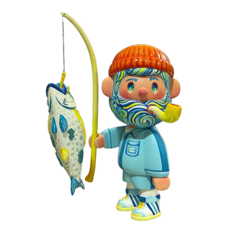 Bob the Fisherman Custom 5 by SeriouslySillyK (Kathleen Voigt)