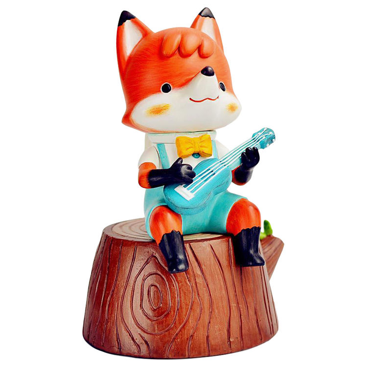 Flower Fox - The Bravo Guitarist by La La Woodland (Knoa Chung)