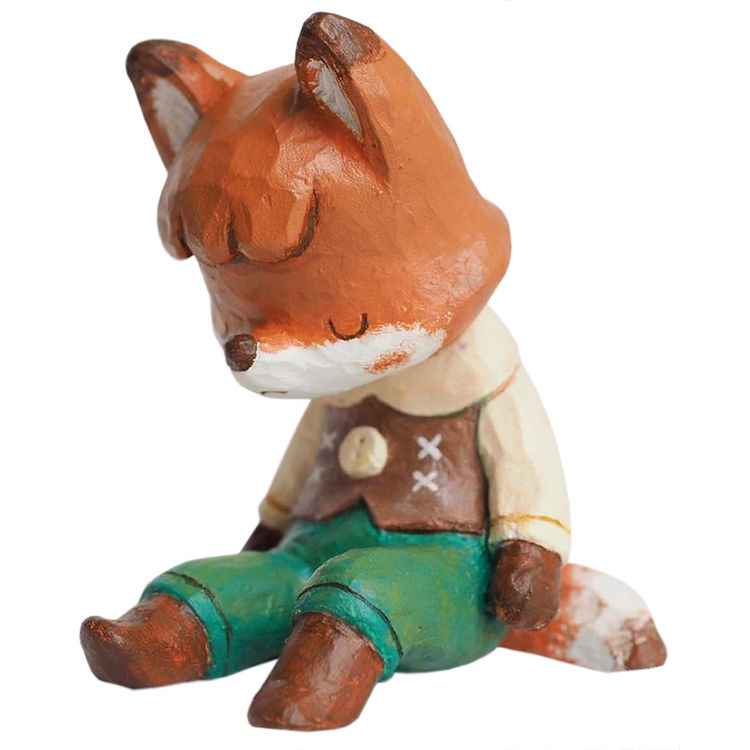 Napping Flower Fox by La La Woodland (Knoa Chung)