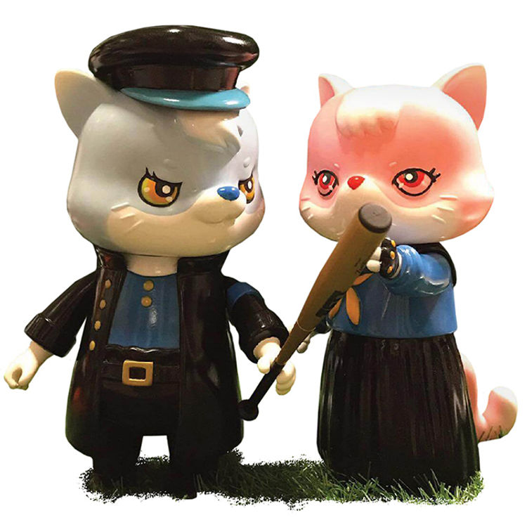 Rebel Cat & Bosozoku Neko by La La Woodland (Knoa Chung)