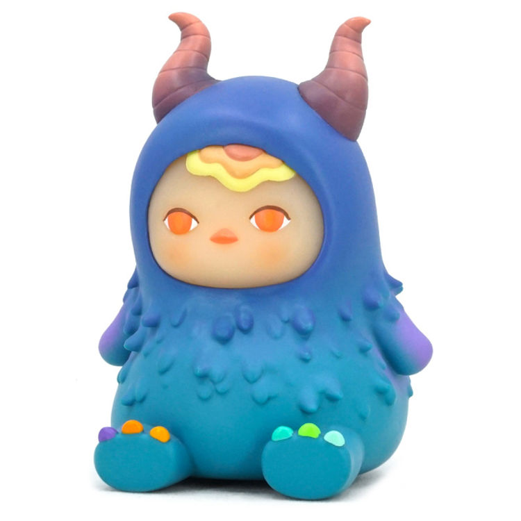 Turquoise Monster Beanie by Pucky