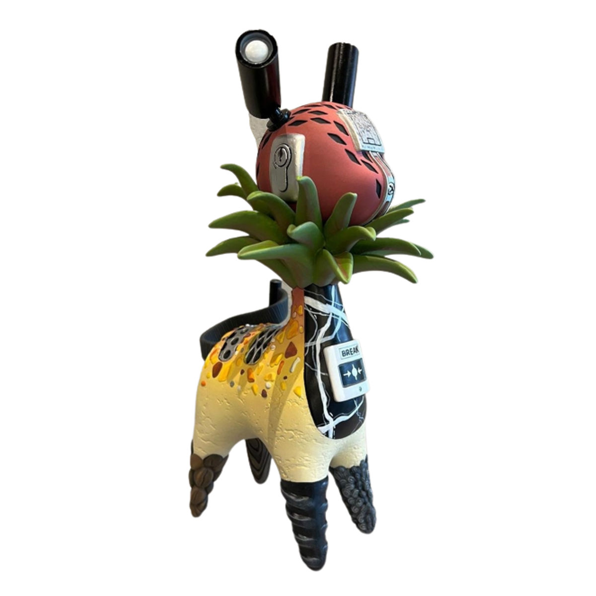 Yellow Texture Monster