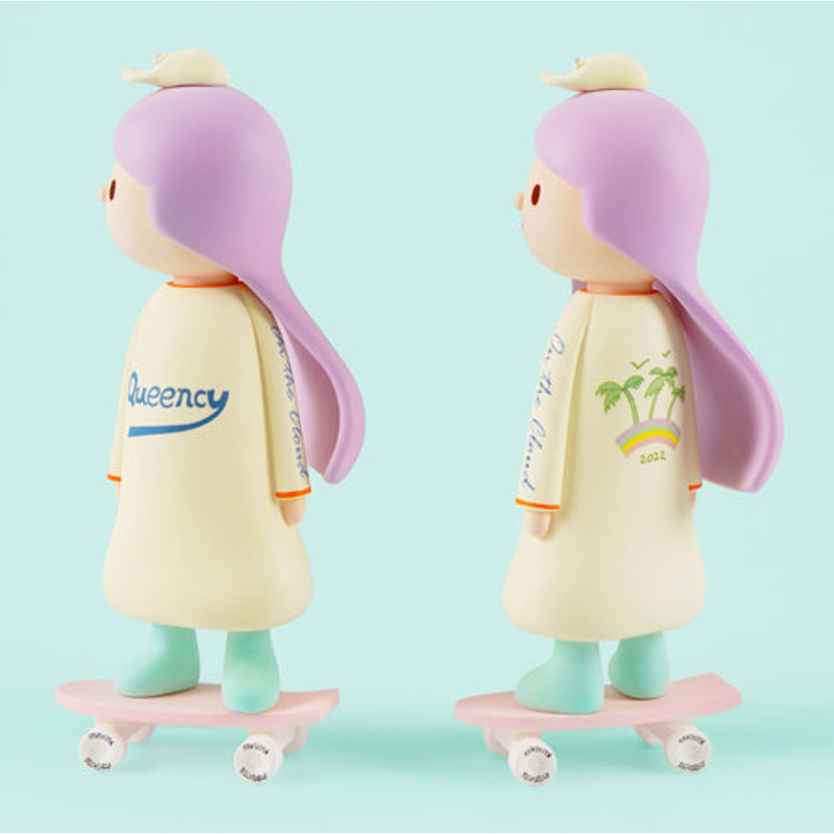 Skateboard Girl Queency