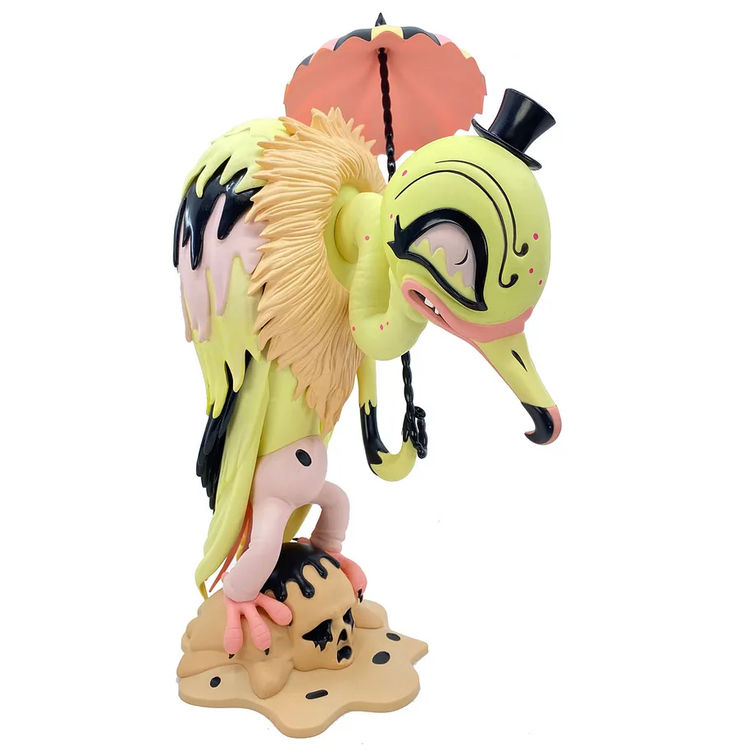 Faded Clown Vulture Macabra by Camille Rose Garcia