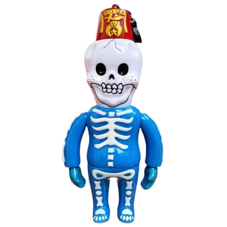 Mini Bonehead Blue by Knuckle (Little Chop Design)