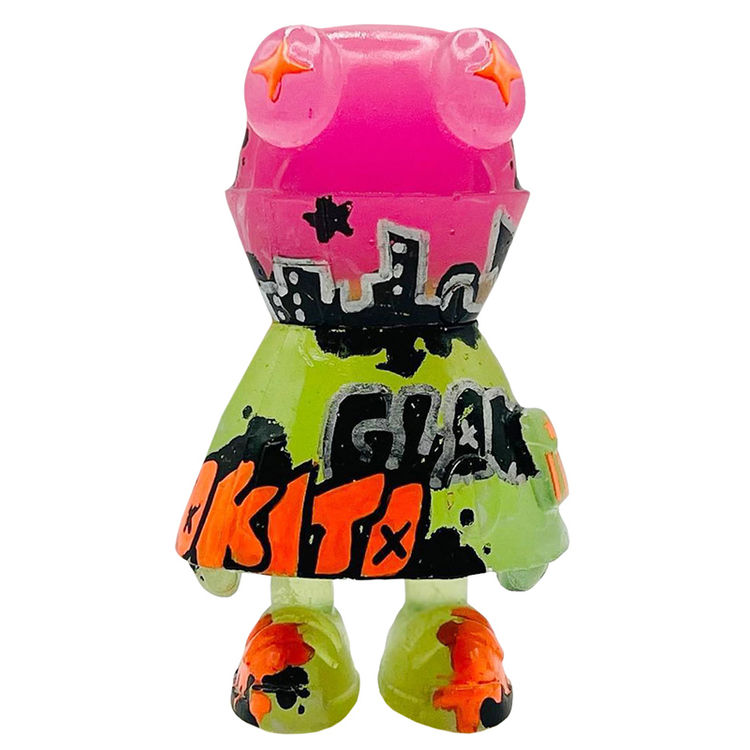 GLOWKITO Pink Boricua by Serganddestroy