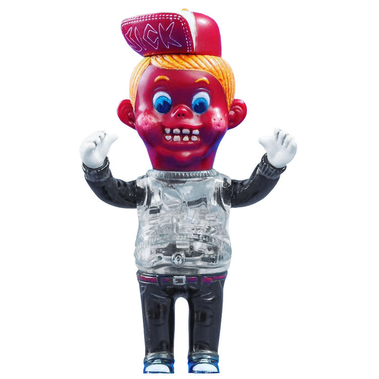 Mini Sick Boy Red Clear Body Painted by Knuckle (Little Chop Design)