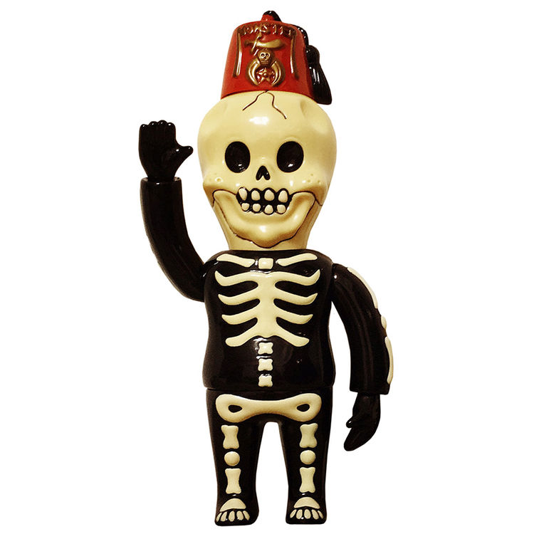 Bonehead Black by Knuckle (Little Chop Design)