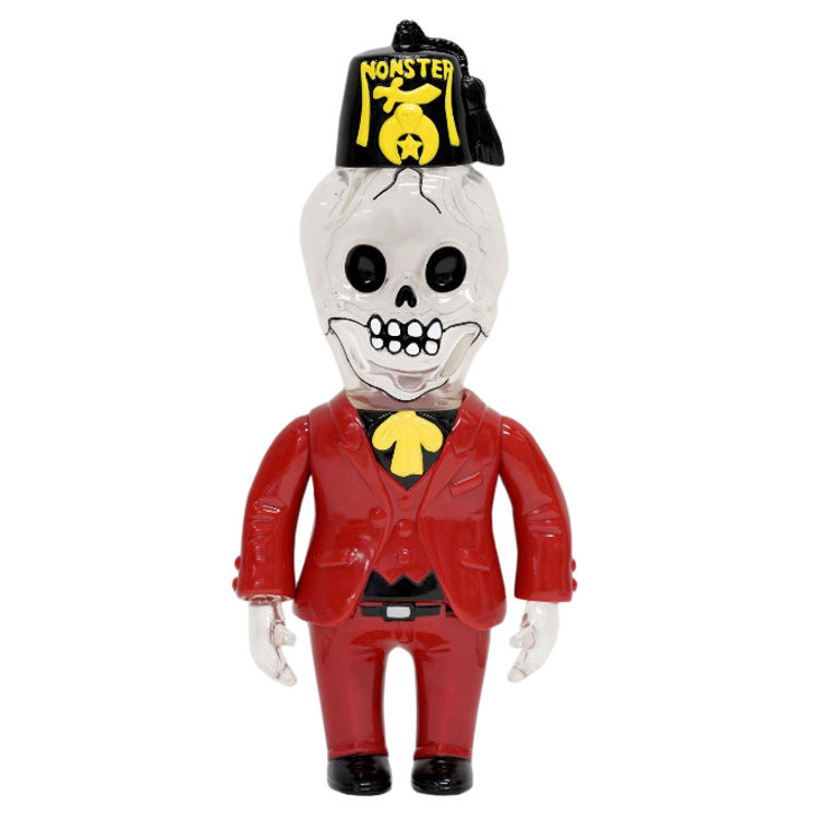 Bonehead Red Suit Crystal by Knuckle (Little Chop Design)