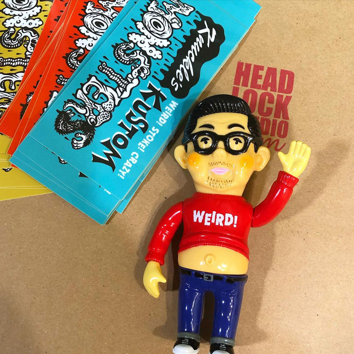 Mini Ken Kun Weird Red