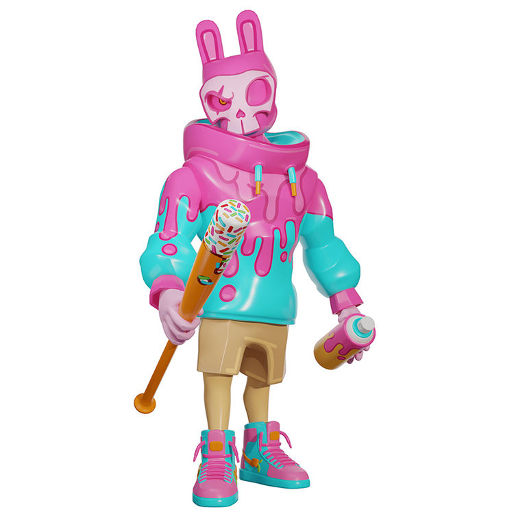Giant Bunny Wabbit Rabbotz by Dondi Fernandez