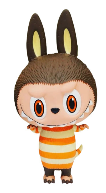 Yellow Orange Stripes Zimomo created by Kasing Lung