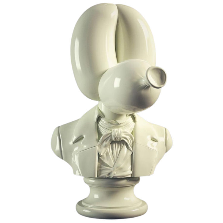 White Jeff Balloonski Bust by Whatshisname (Sebastian Burdon)
