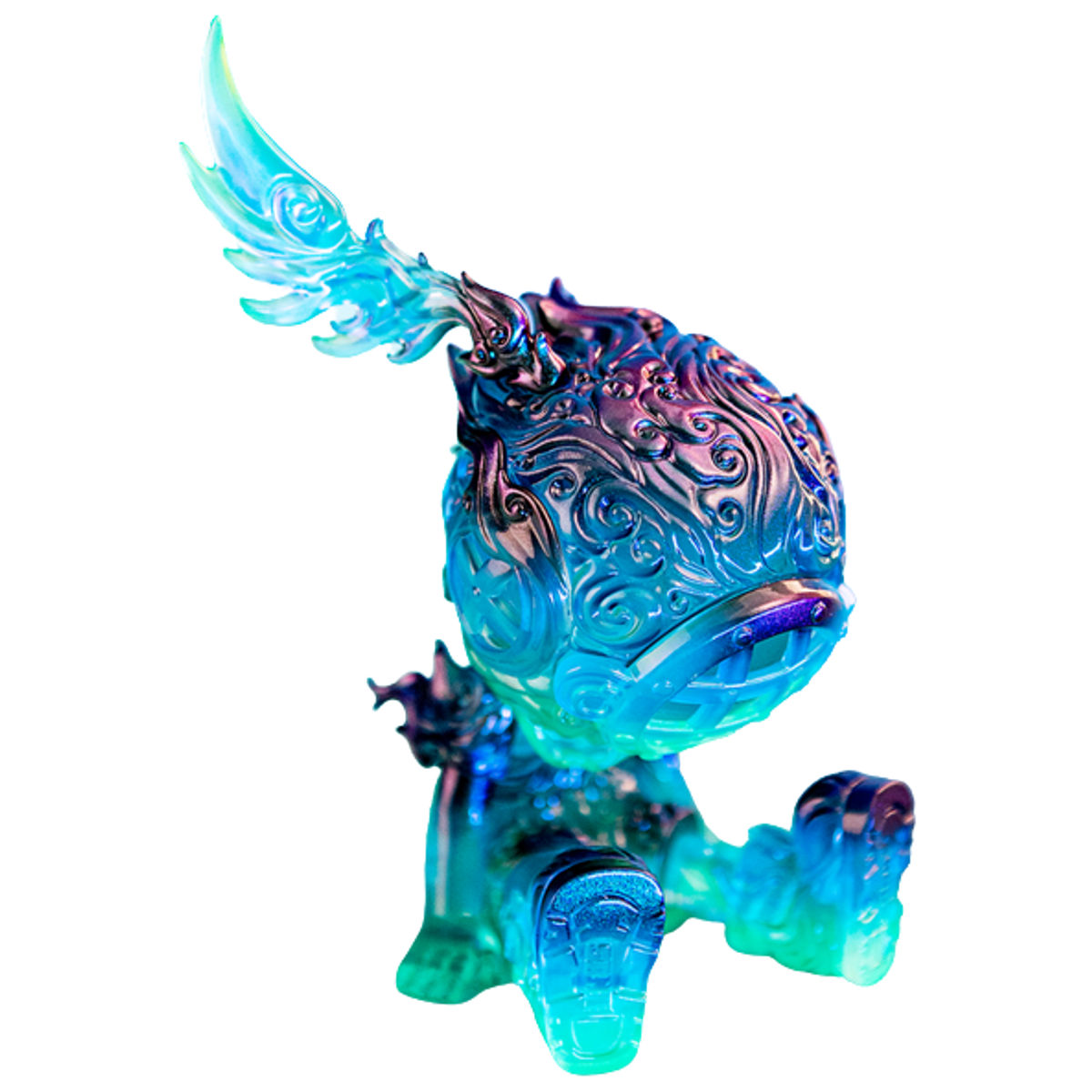 Fire Blue Flame Good Night