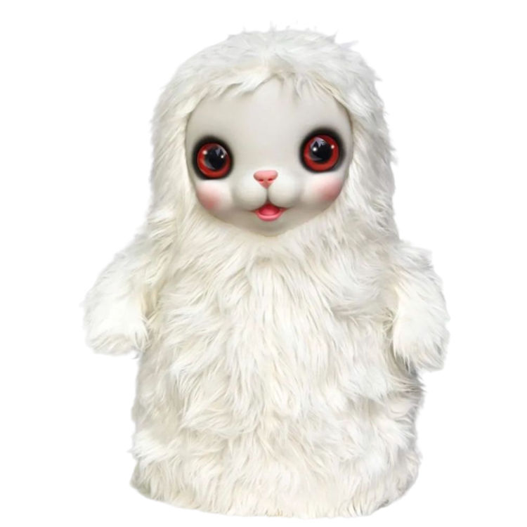 White Yuki the Young Yak by Mark Ryden