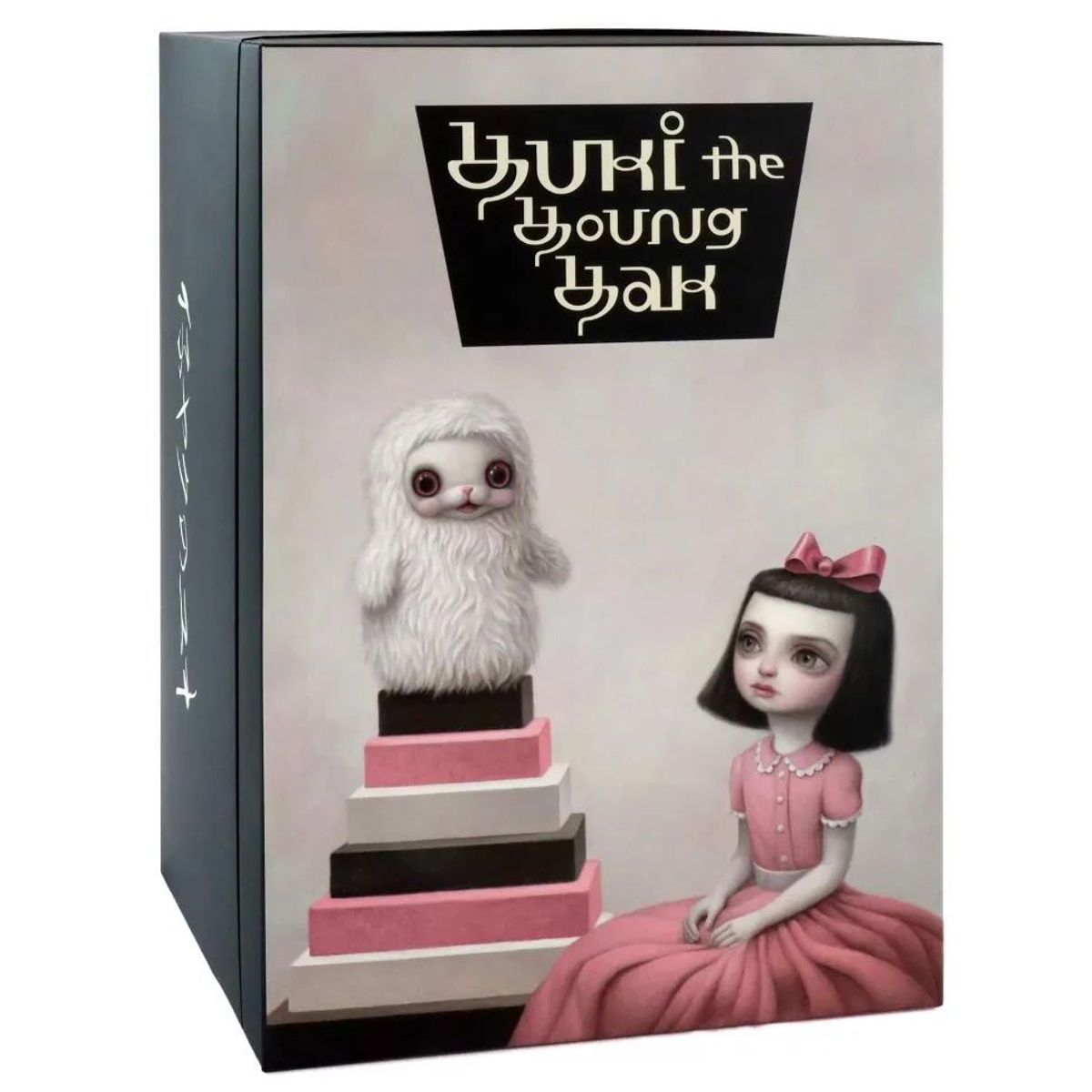 White Yuki the Young Yak