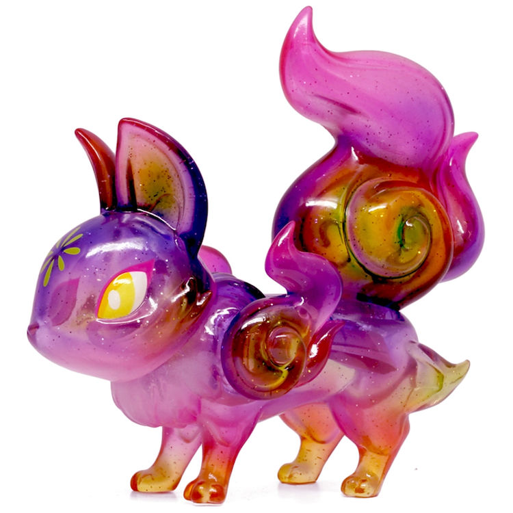 Flower Fire Phantom Fox by Genkosha