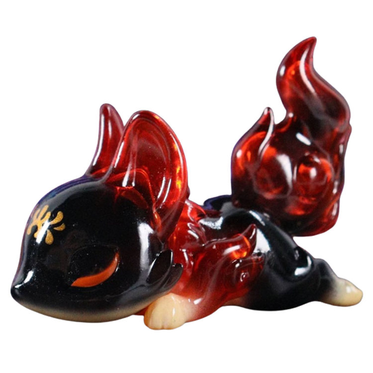 Equinox Flower Little Sleeping Fox by Genkosha