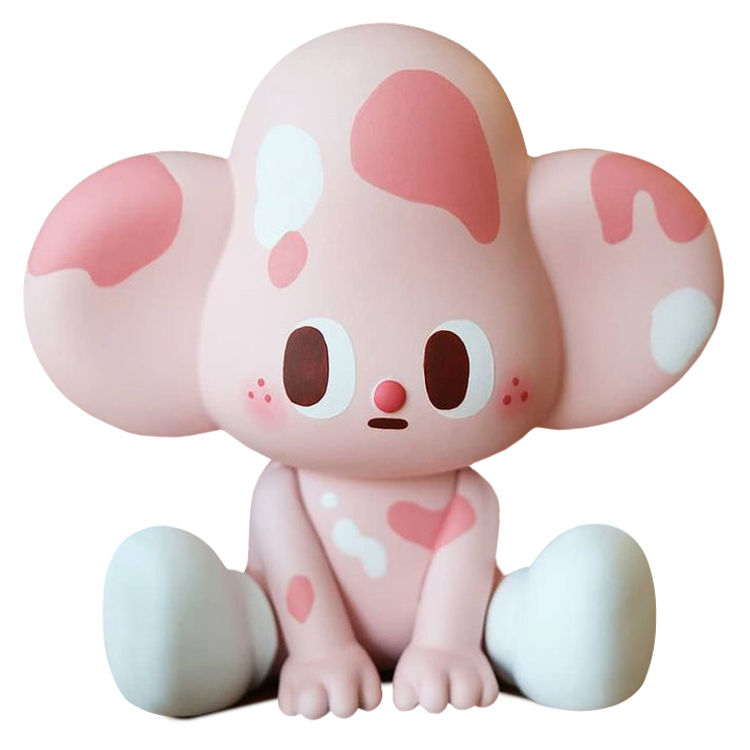 Strawberry Milk Starfy Sitting by Raccoon Factory (Yeonwoo Lee)