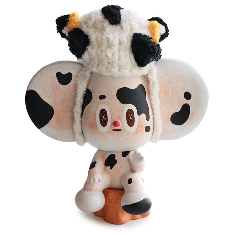 Milk Cow Starfy with Hat by Raccoon Factory (Yeonwoo Lee)