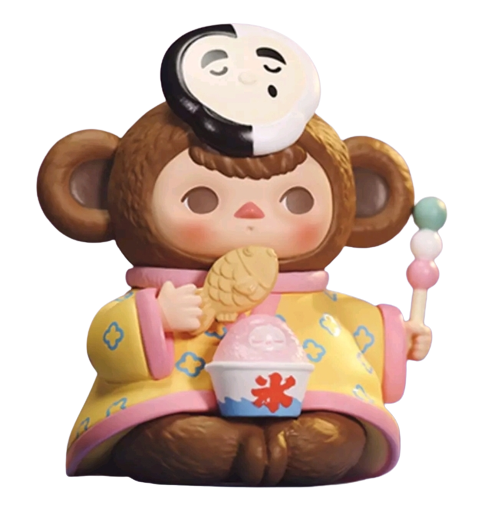 Picnic Monkey by Pucky
