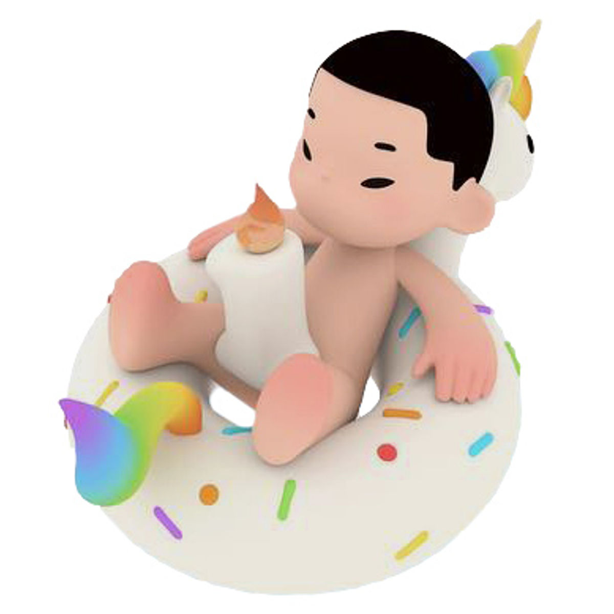 Sweet Drift Birthday Cake