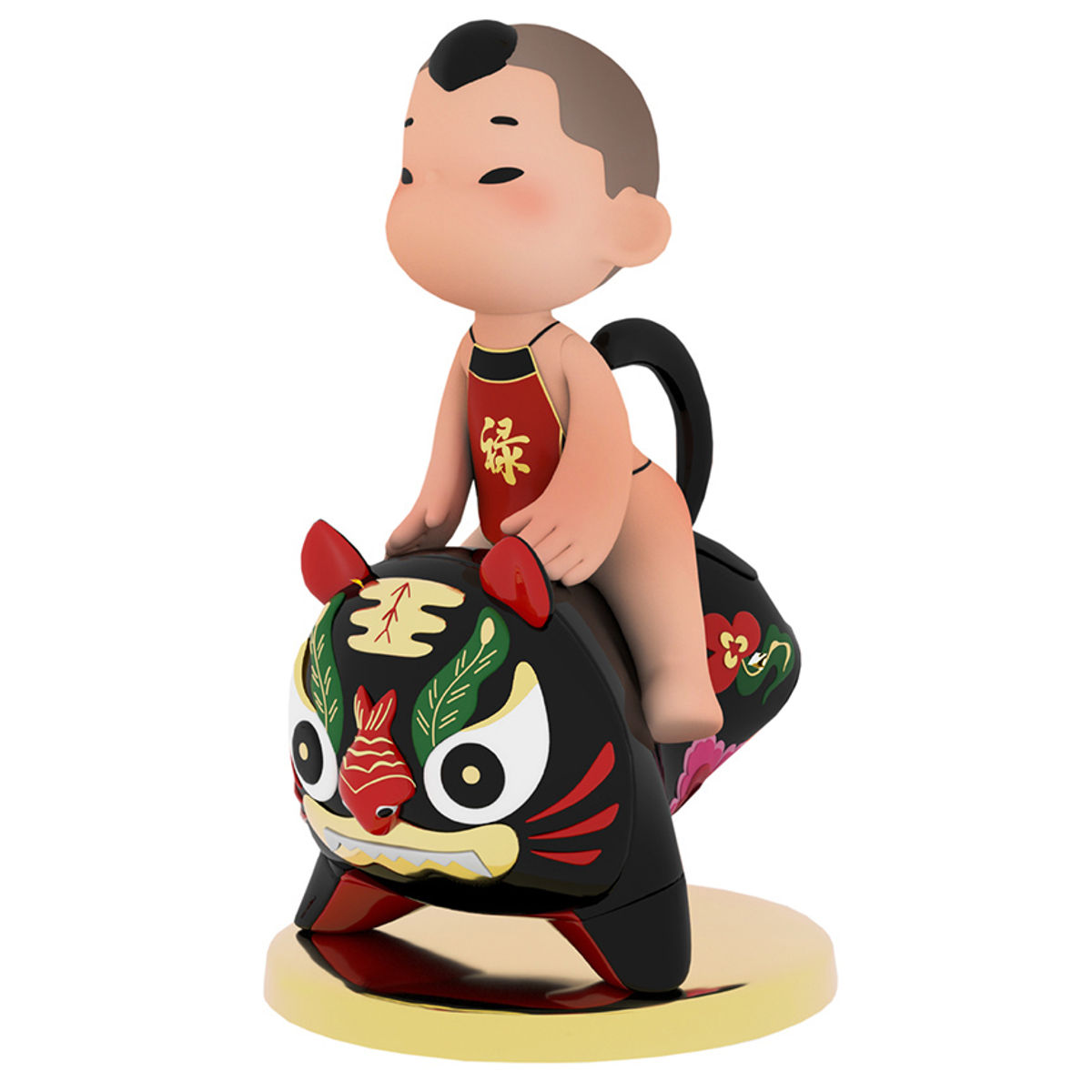 Rainbow KIDO Cloth Tiger Black