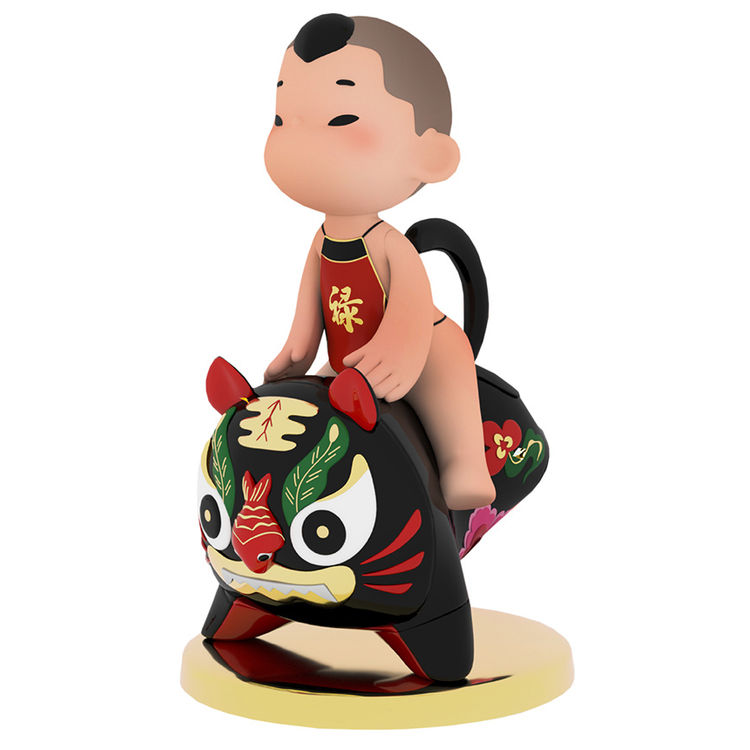 Rainbow KIDO Cloth Tiger Black by Rainbow Kido (Ren Kai)