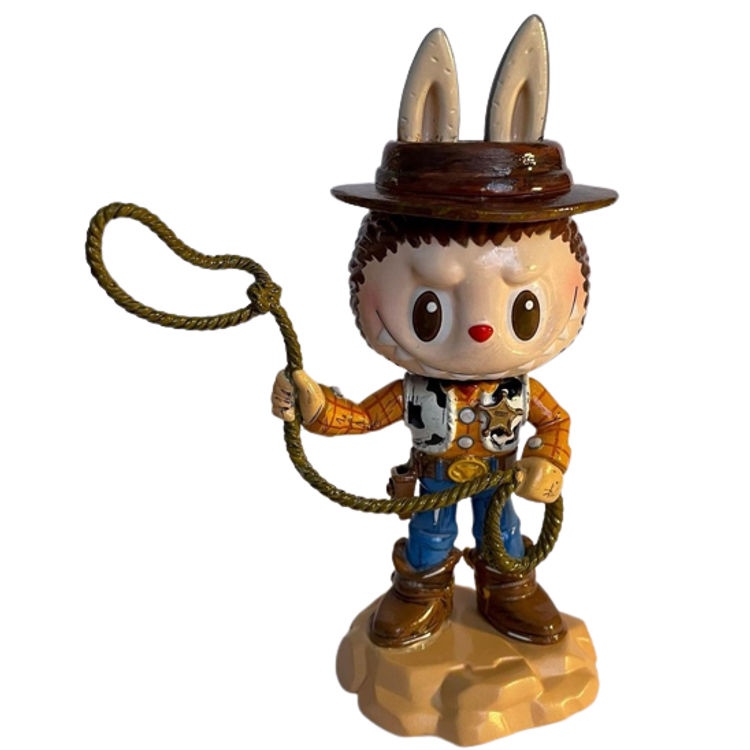 Labubu / Woody MashUp by Teeewizzle (Thad Wilkes)