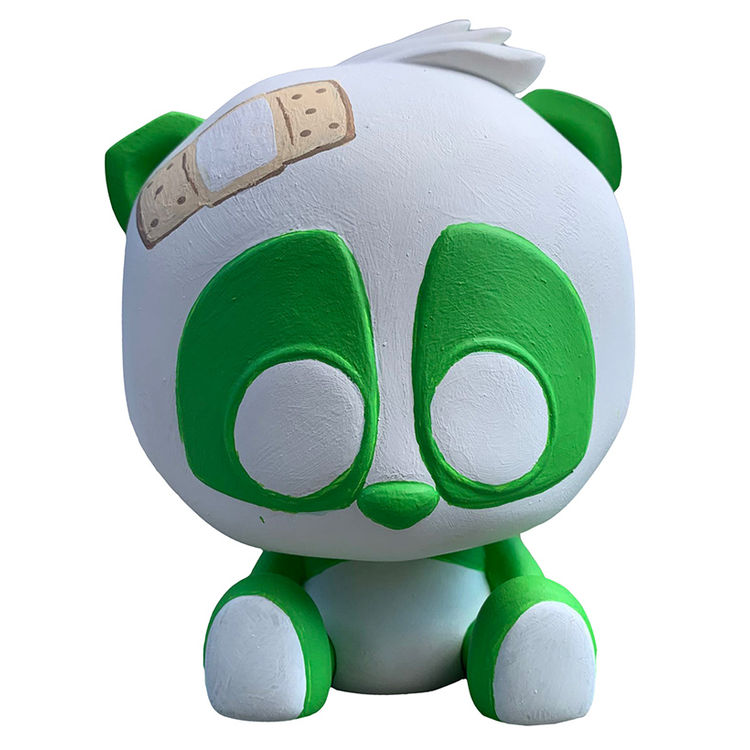 Green with Envy Sad Panda by 7Sketches