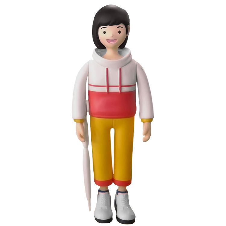 LAX Working Youth Red Orange by Mita Studio (Zhang Xiaoyin)
