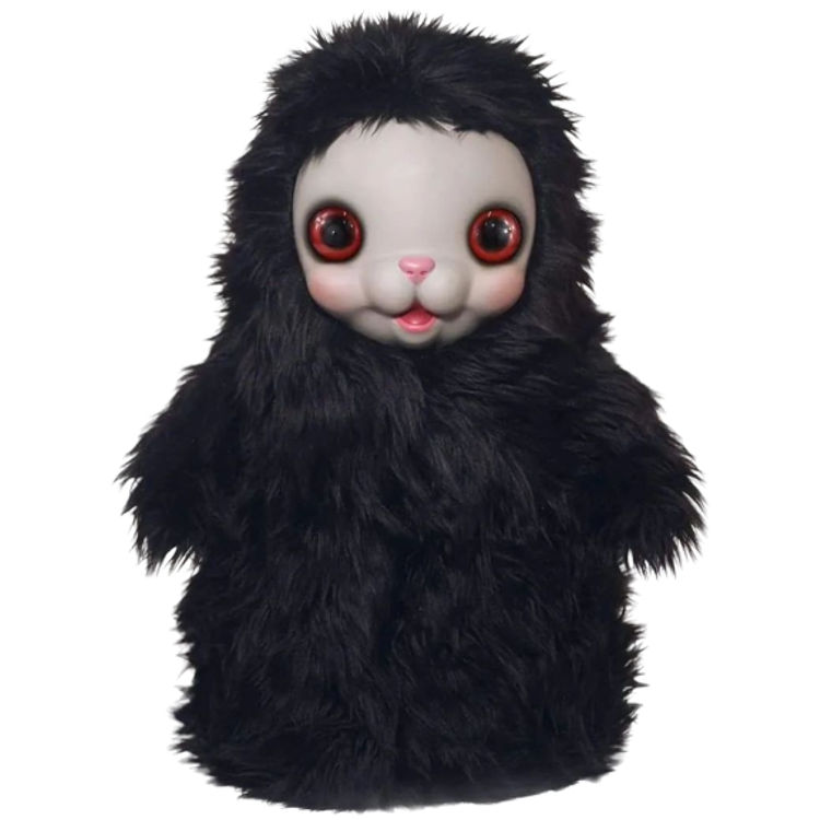Black Yuki the Young Yak by Mark Ryden