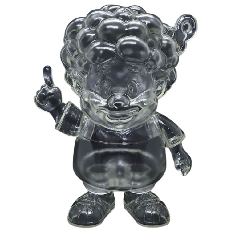 Clear Hasheem Sofubi by Santastic (Santa Inoue)