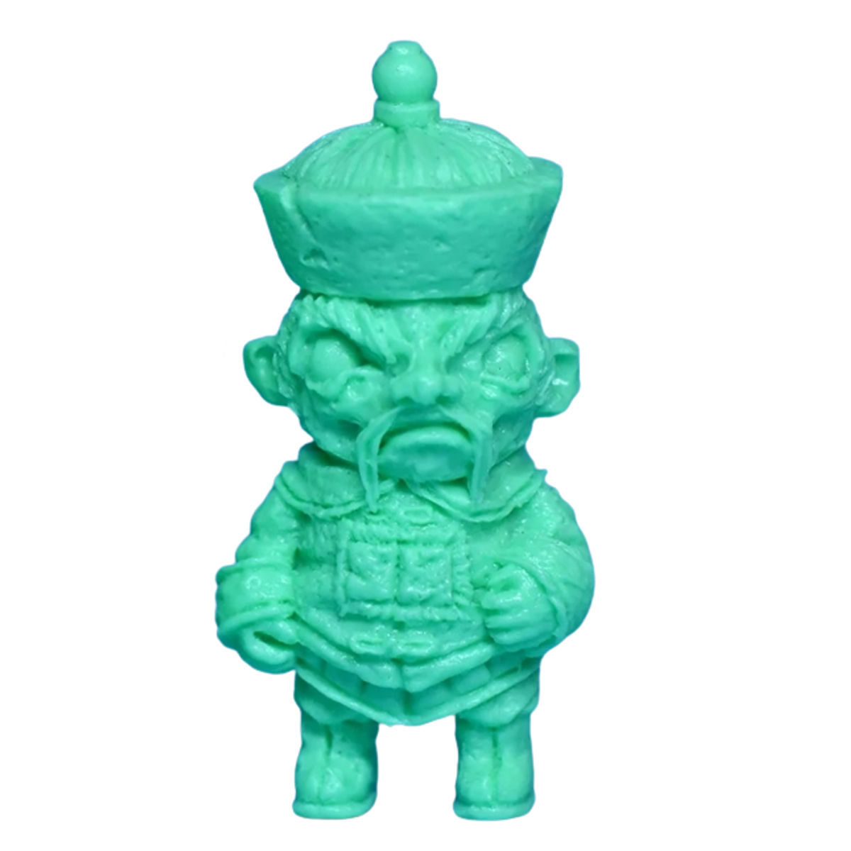 Ghoul Green Micro Fu Manchu