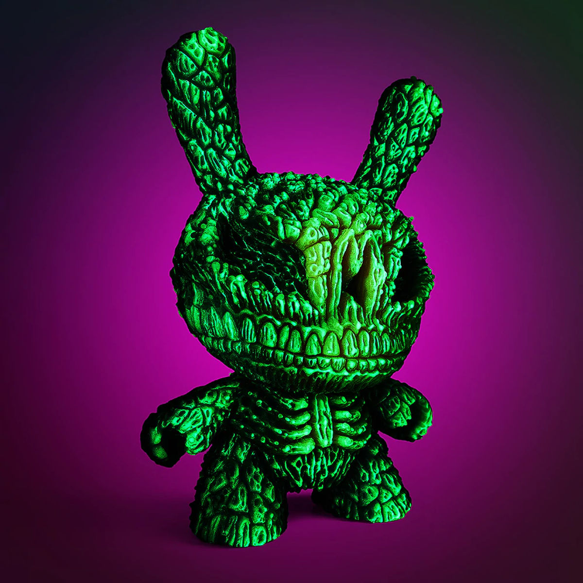 8" GID Radioactive Death Dunny (Kidrobot Exclusive)