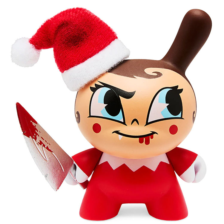 Evil Go Elf Yourself : 2022 Holiday Dunny by Kidrobot