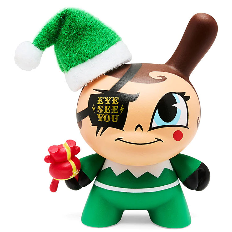 Nice Go Elf Yourself : 2022 Holiday Dunny by Kidrobot