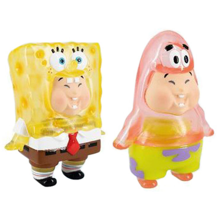 Spongebob x Patrick Chubbi Chunk Clear Set by Nickelodeon