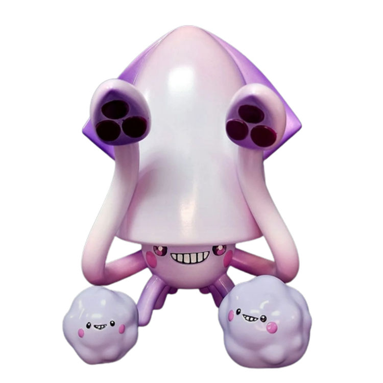 Purple Ball Ball Squid by 78JO (Sunny Tam)