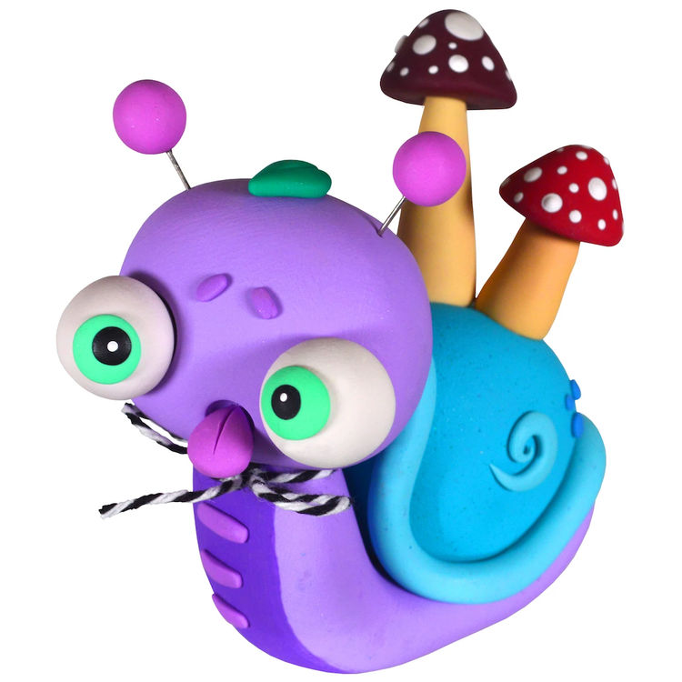 Purple Mush Snail by Little Lazies (Leah Williams)