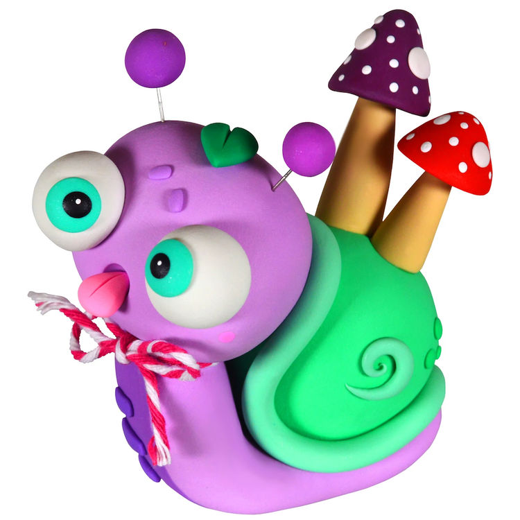 Purple Mush Snail by Little Lazies (Leah Williams)