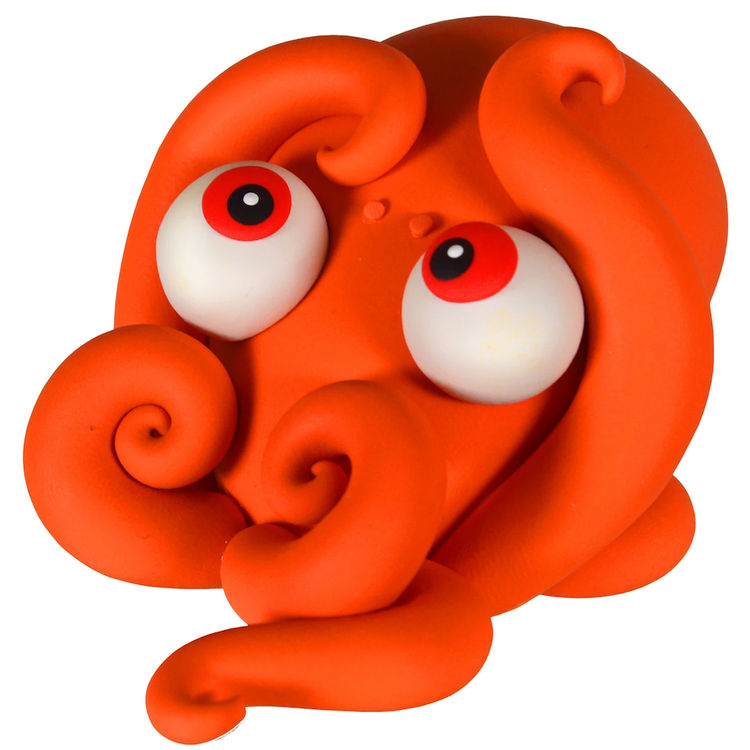 Orange OctoLazies by Little Lazies (Leah Williams)