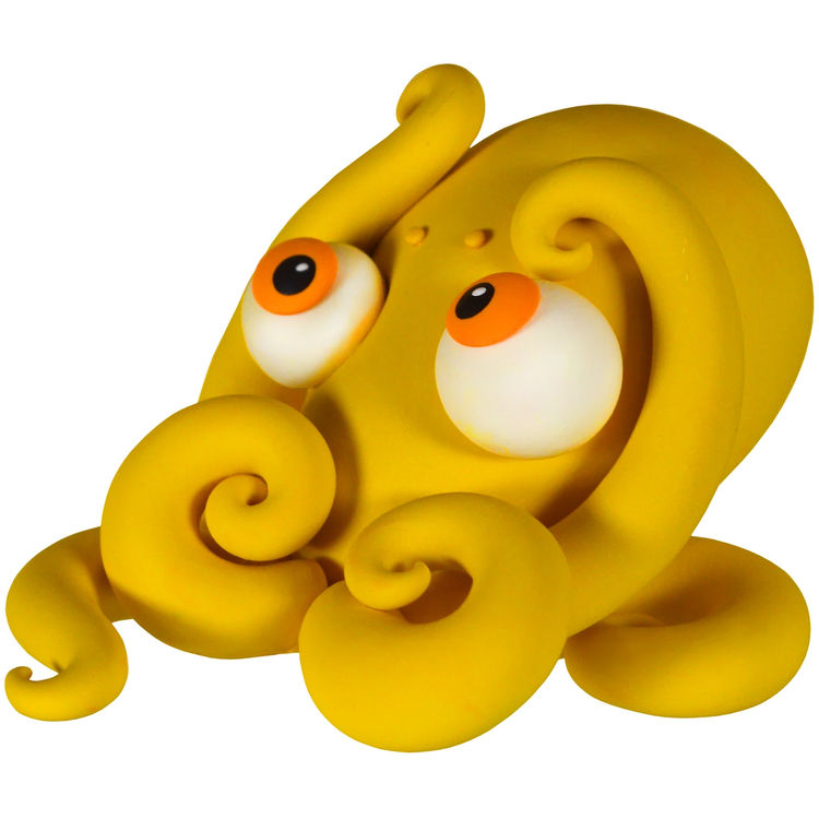 Yellow OctoLazies by Little Lazies (Leah Williams)