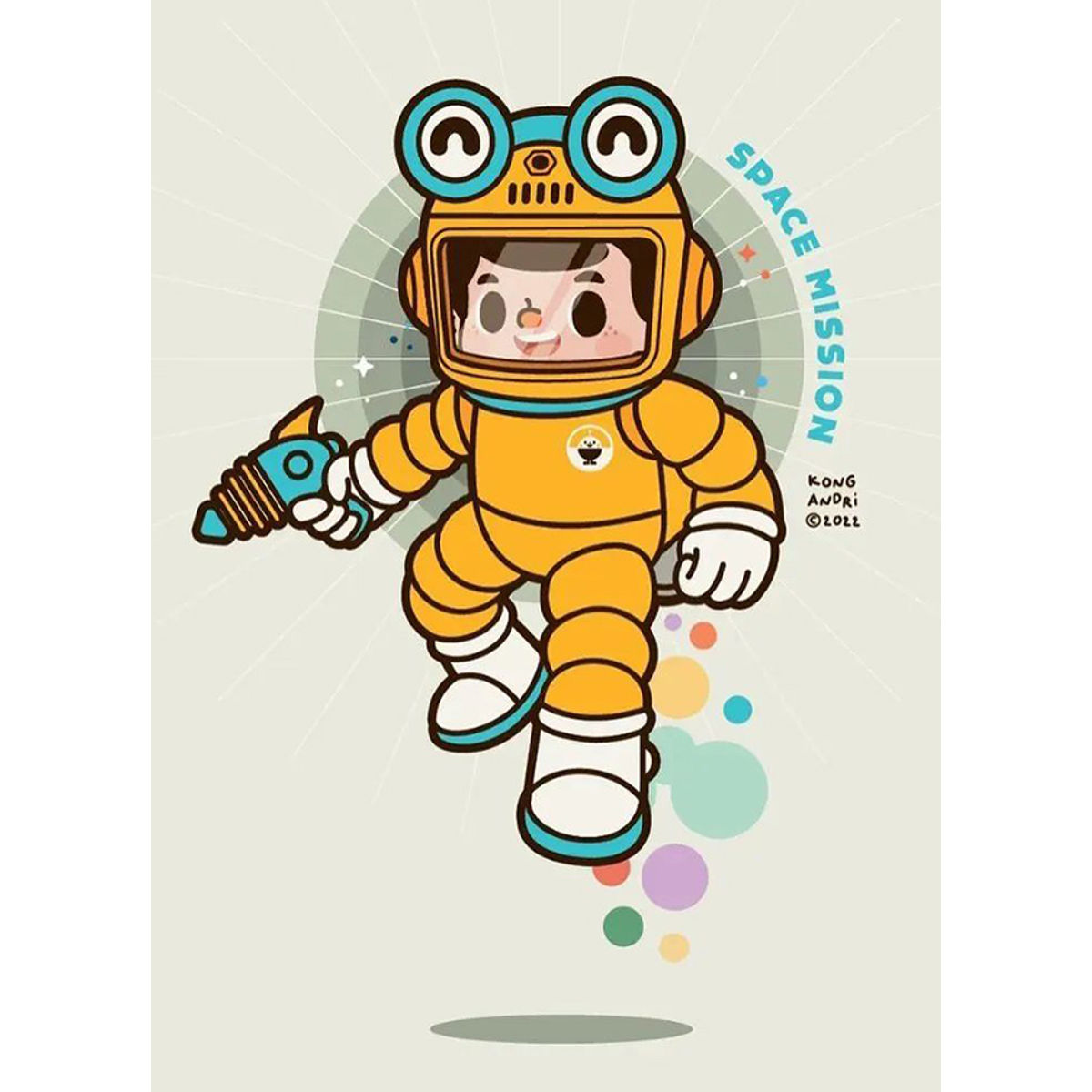 Owangeboy Space Mission 03 Yellow Rover