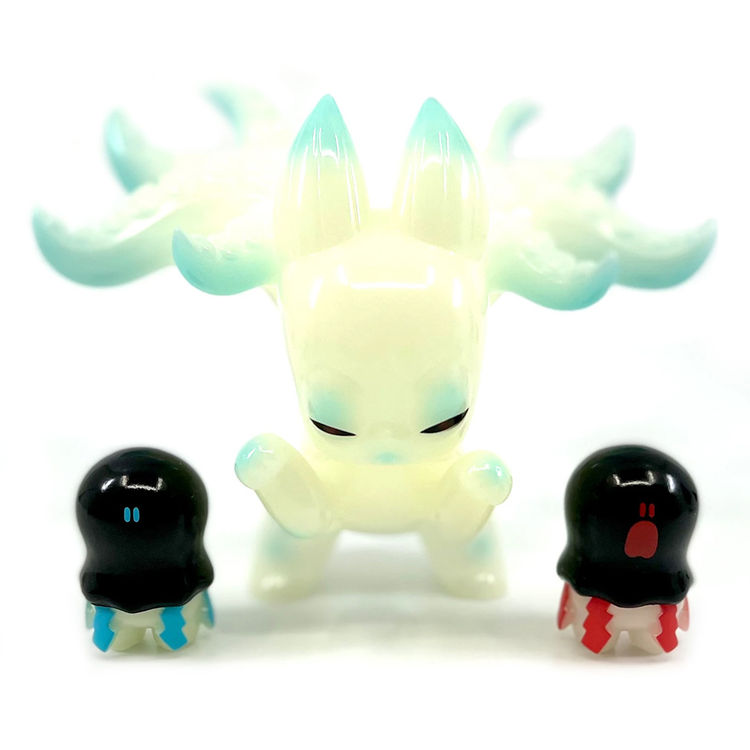 Devil GID Consomme Fake Nine Tails Fox (Qpop Exclusive) by Grape Brain